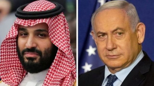 المحادثات بين السعودية وإسرائيل.