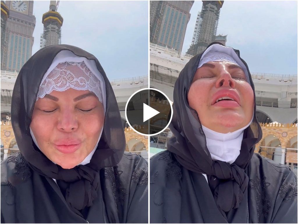 النجمة الهندية راخي ساوانت تبكي بحرقة أثناء أداء العمرة وتسأل الله الانتقام من زوجها (فيديو)