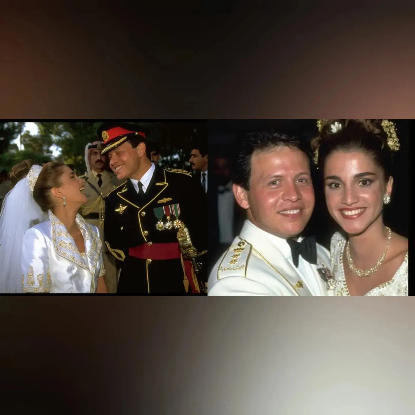 زفاف الملك العبد الله والملكة رانيا