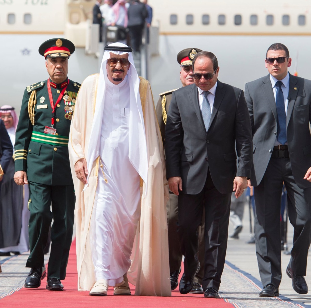 زيارة الملك سلمان الى مصر 2016
