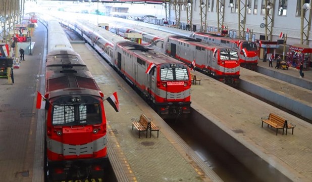 انخفاض أعداد ركاب السكك الحديدية في مصر 