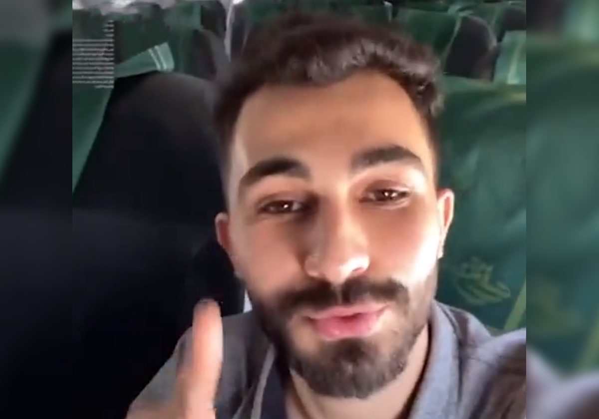 طالب بدخول موسوعة غينيس.. سوري يسافر بمفرده على متن طائرة نحو باكستان