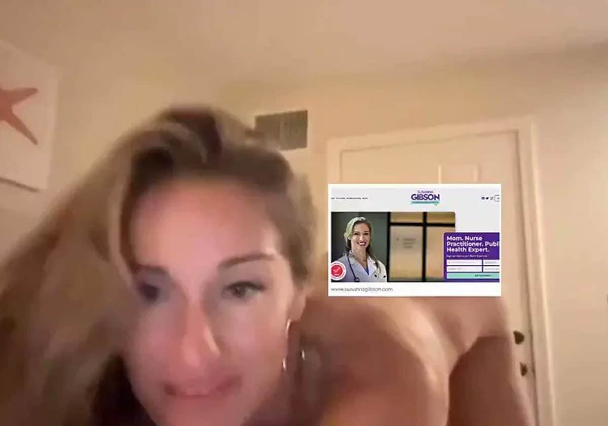 فضيحة جنسية للمرشحة الديمقراطية سوزانا جيبسون .. صورت ونشرت الفيديو! (شاهد)