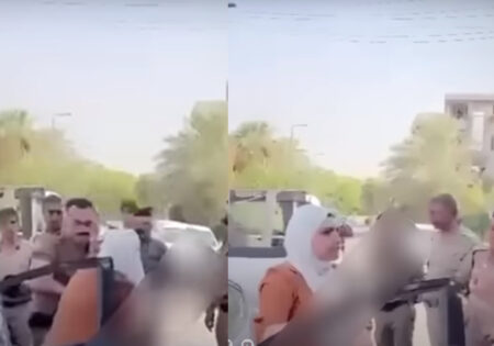 ضابط عراقي يلوي ذراع زميلته وفيديو مسرب لشجار يثير الضجة في العراق