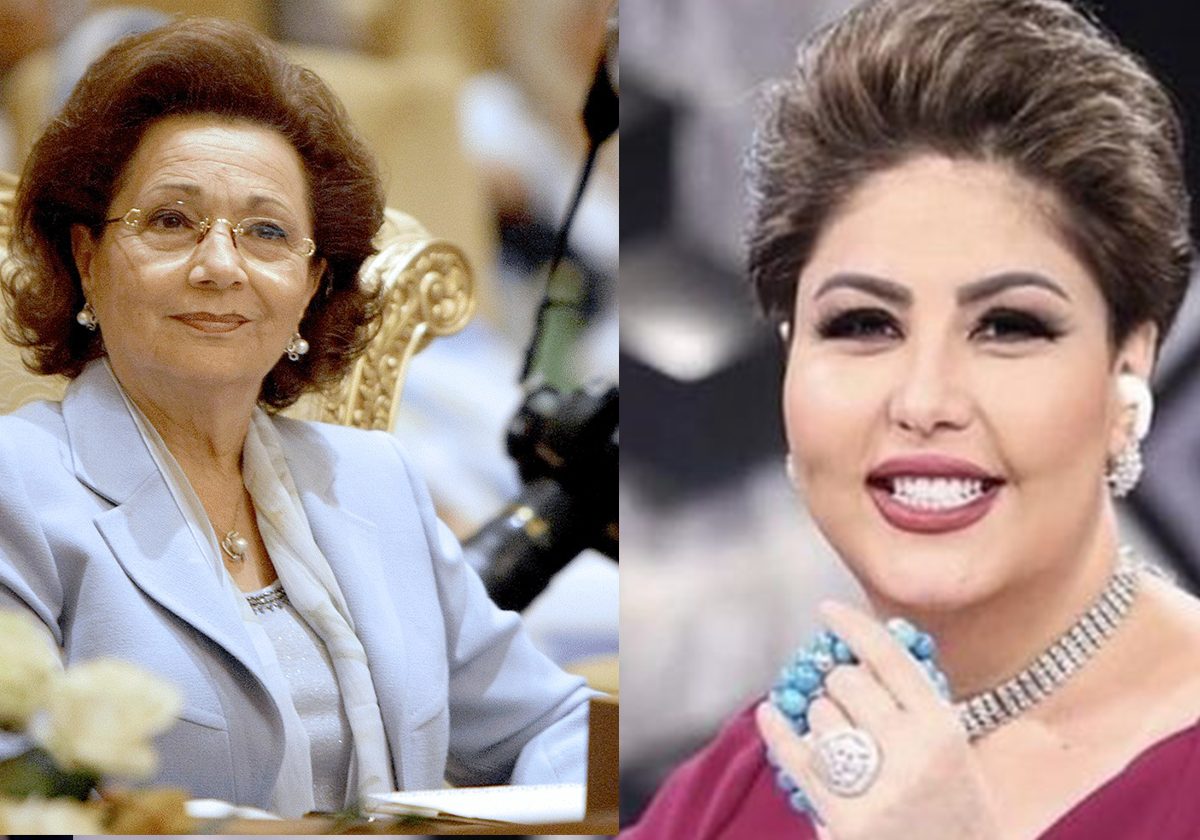 سوزان مبارك وفجر السعيد.. صورة غريبة ومهينة تتسبب بهجوم لاذع على الإعلامية الكويتية (شاهد)