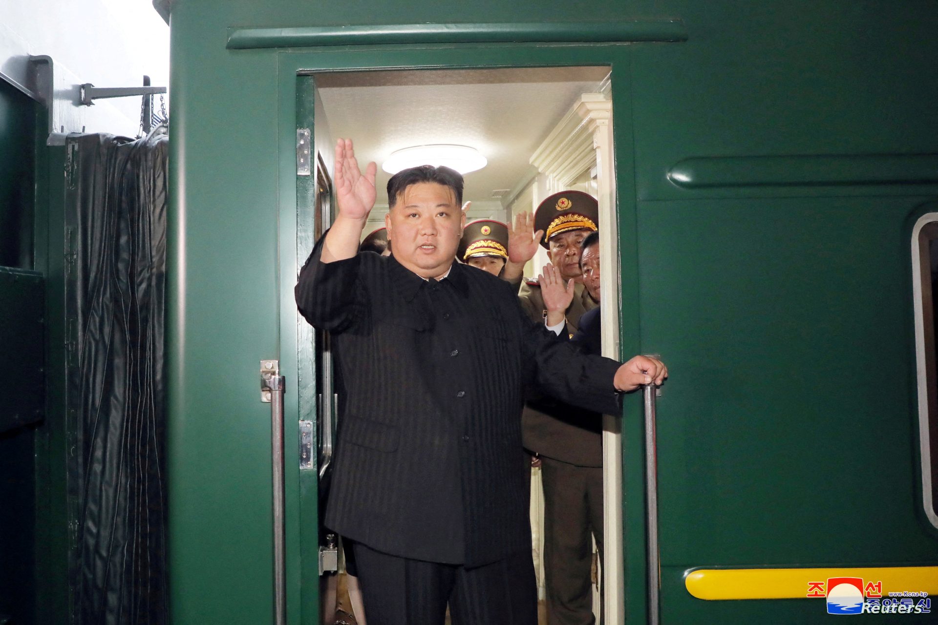 قطار زعيم كوريا الشمالية