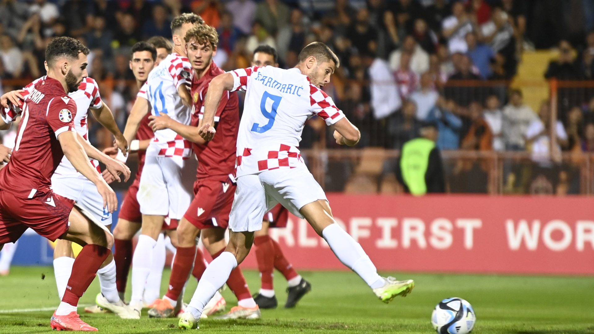 مباراة كرواتيا وأرمينيا في تصفيات أمم أوروبا 2024