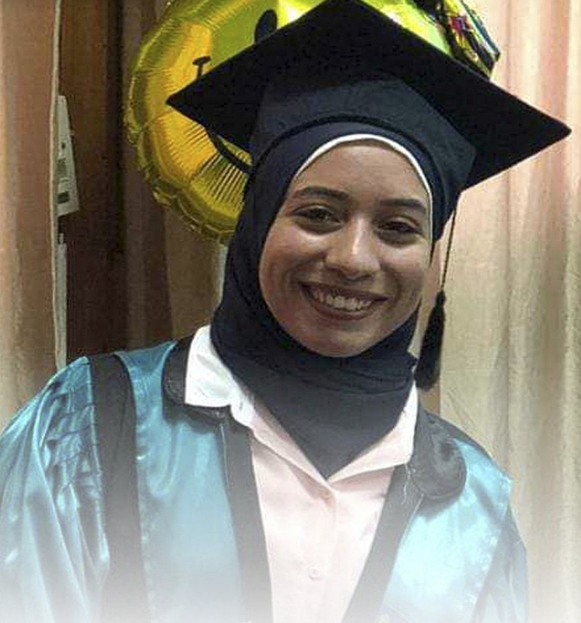 الضحية نورهان موظفة جامعة القاهرة