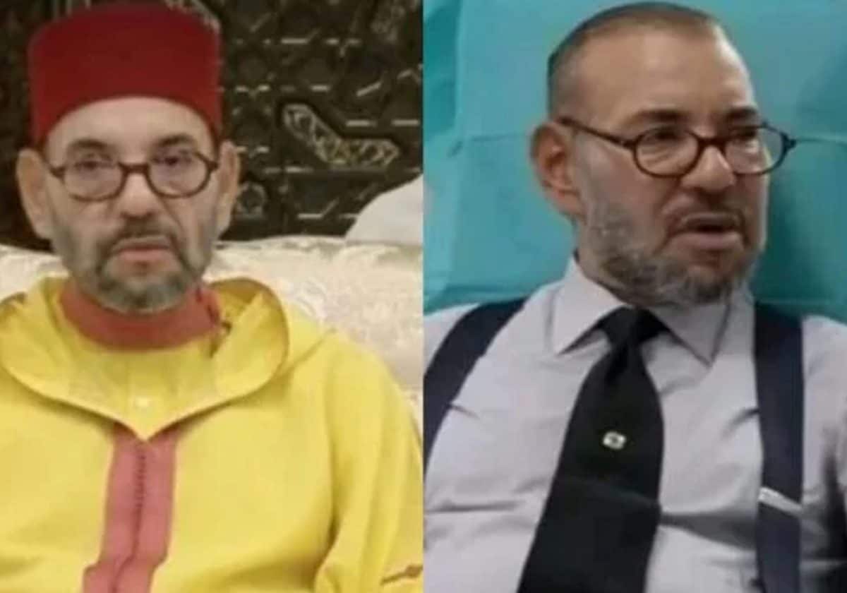 محمد السادس وشبيهه.. موقع يثير التساؤلات حول ظهوره الأخير وسر التبرع بالدم رغم الساركويد!