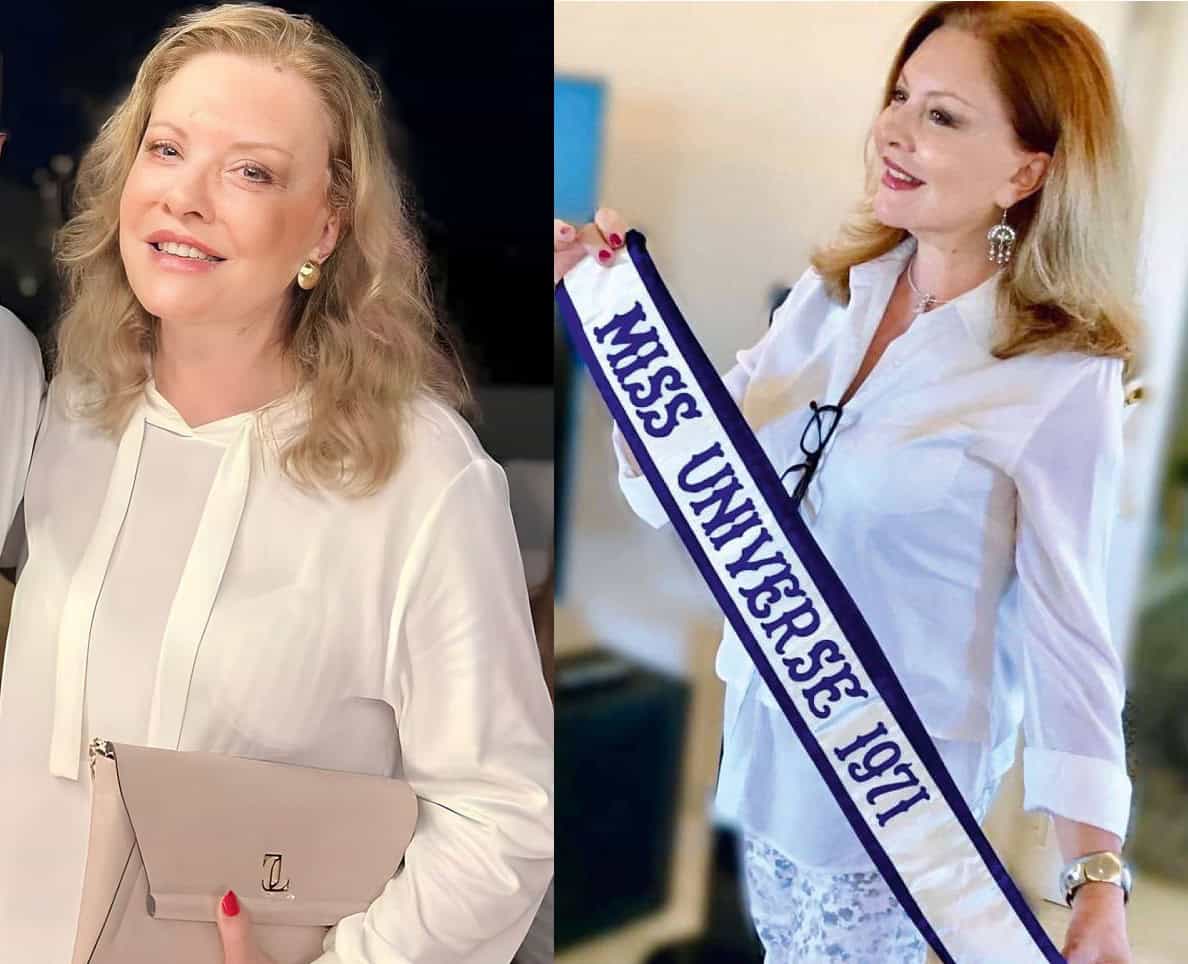 ملكة جمال لبنان والكون جورجينا رزق في أحدث ظهور بعمر 70 عاماً