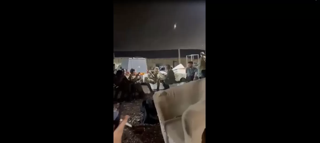 فزع جنود الاحتلال لحظة اقتحام كتائب القسام لتجمعهم