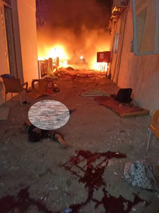 قصف المستشفى الأهلي المعمداني اوقع اكثر من 500 شهيد
