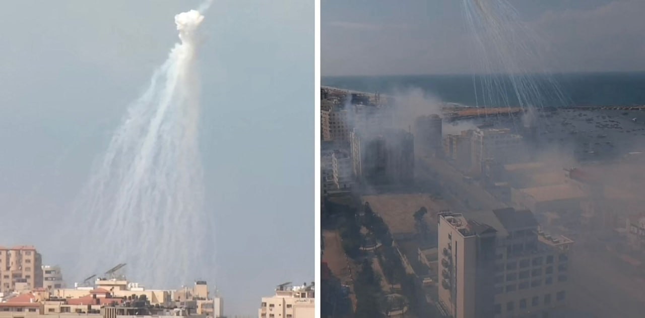 إسرائيل استخدمت قنابل فسفورية بغزة