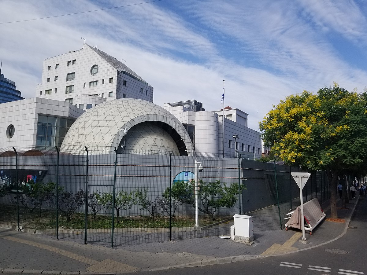 مبنى السفارة الإسرائيلية في الصين