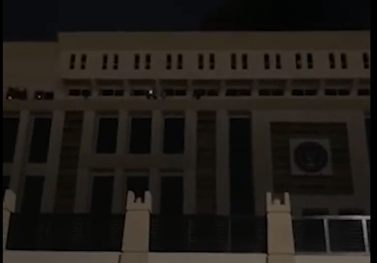 فيديو جديد لحريق مديرية أمن الإسماعيلية يوثق أصوات استغاثات من داخل المبنى