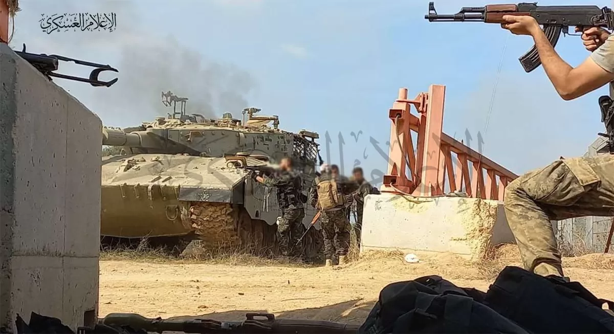 اقتحام القسام مواقع عسكرية في غلافة غزة
