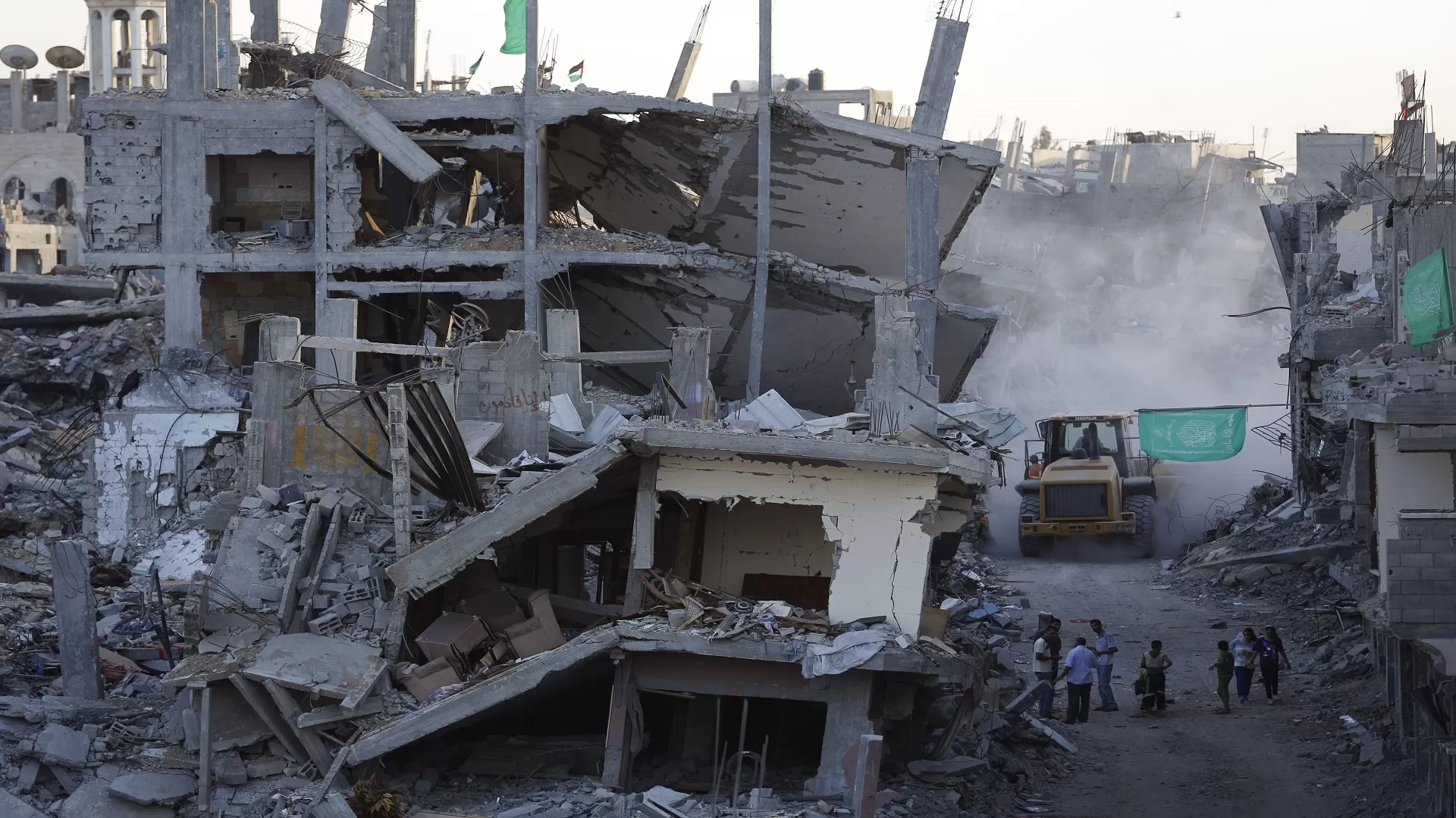 تدمير البيوت في غزة