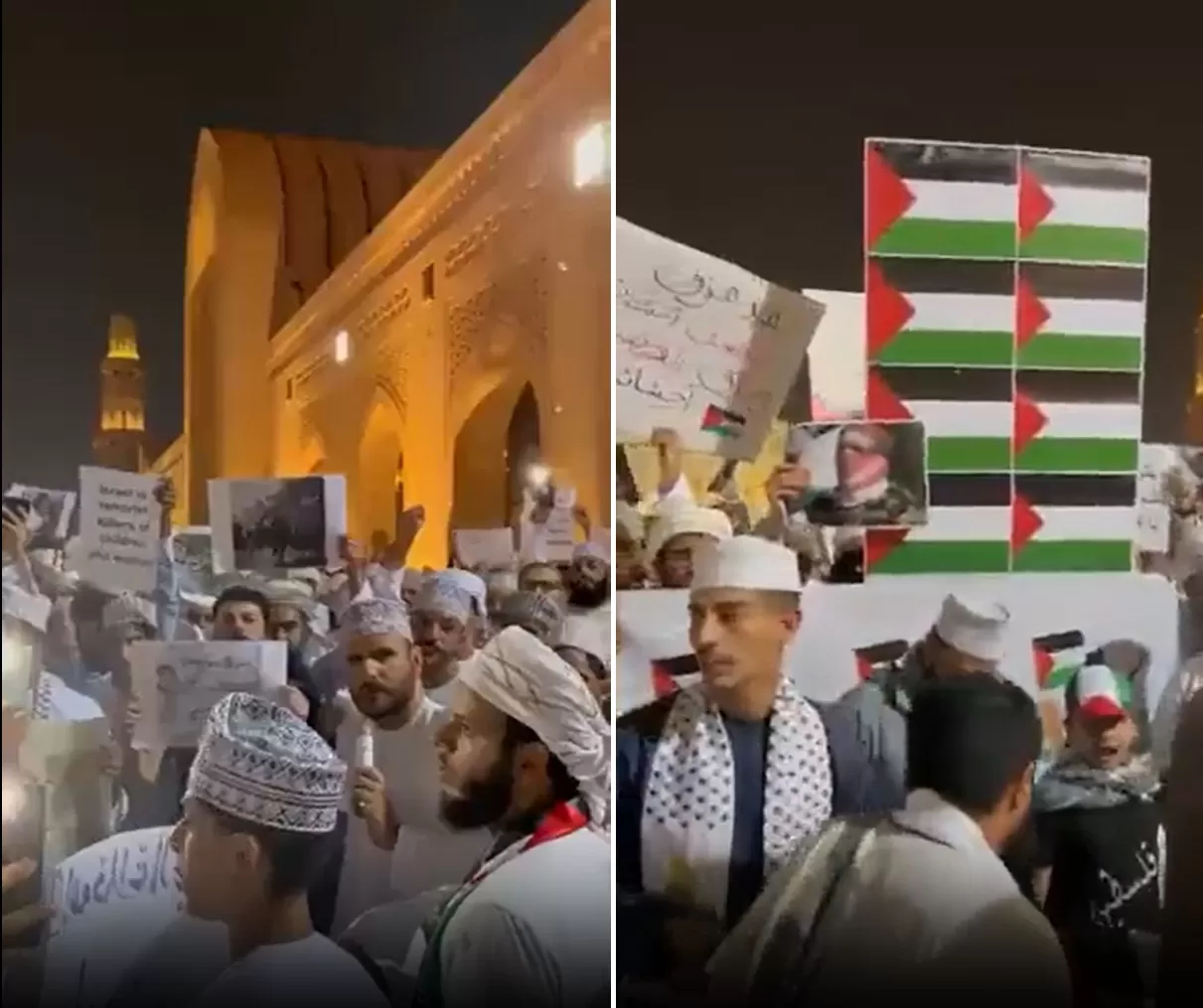 تظاهرات عمان