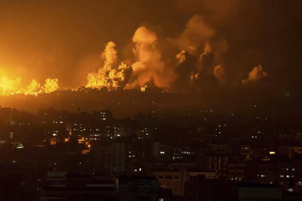 قصف جنوني على غزة