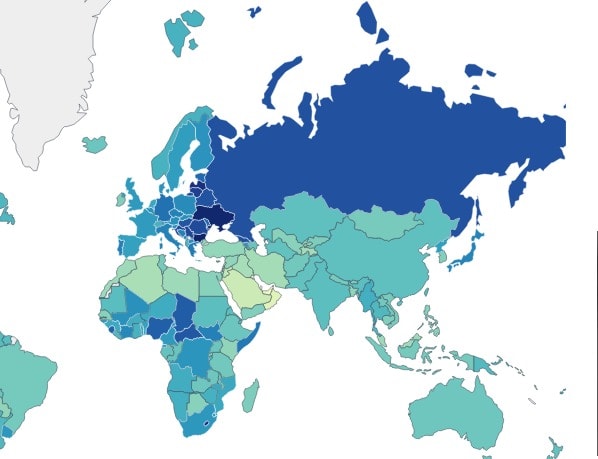 تصدرت 10 دول عربية قائمة أقل 10 دول من حيث معدل والوفيات
