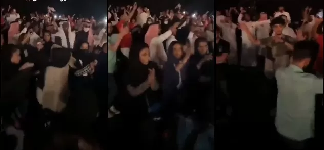 سعودوين يرقصون في موسم الرياض