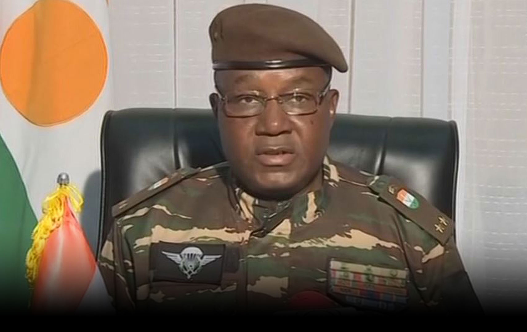 رئيس المجلس العسكري الحاكم في النيجر الجنرال عبد الرحمن تشياني