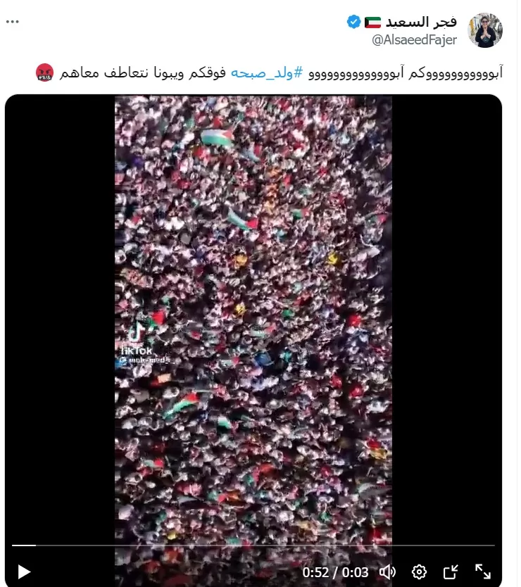 فجر السعيد تشتم أردنيين تضامنوا مع غزة