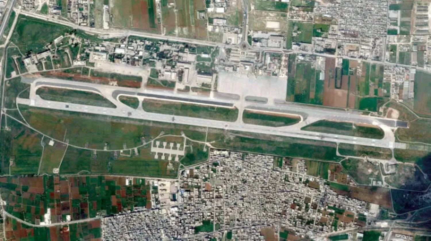 قصف مطاري دمشق وحلب
