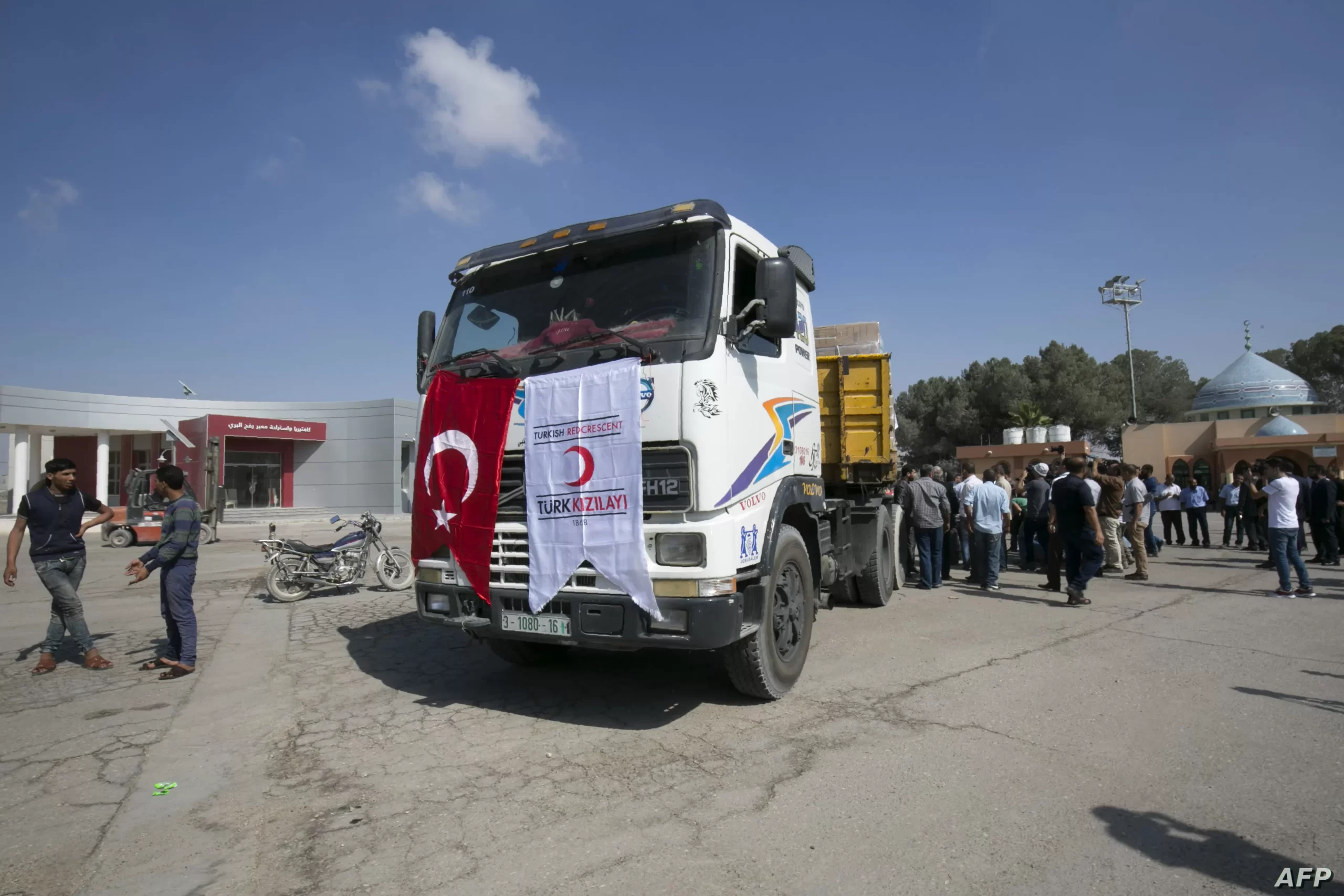 مساعدات تركية لغزة
