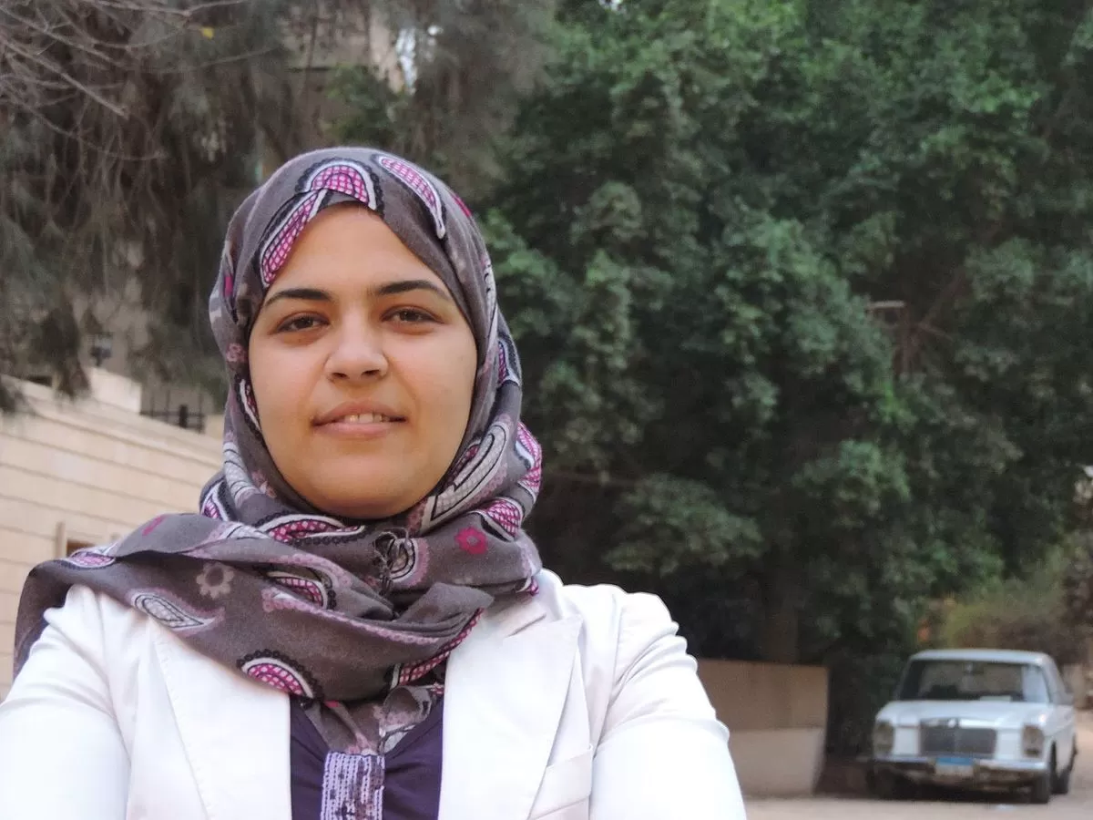الناشطة المصرية داليا زيادة