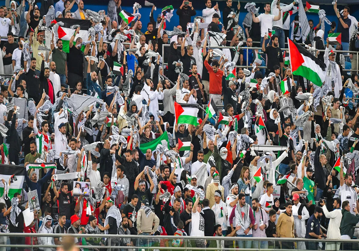 مباراة فلسطين وأستراليا في تصفيات مونديال كأس العالم 2026