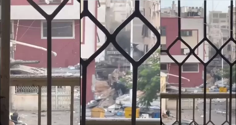 دبابات الاحتلال تحاصر مستشفى الرنتيسي