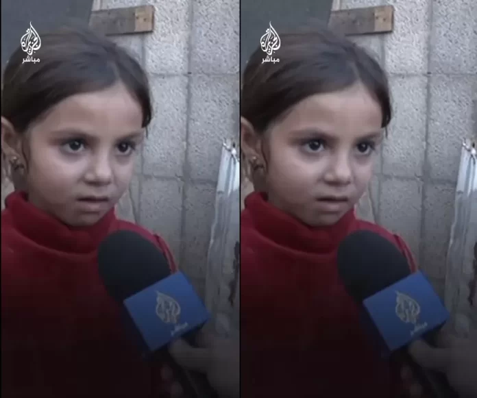 طفلة من غزة فرقت الحرب بينها وبين والدتها
