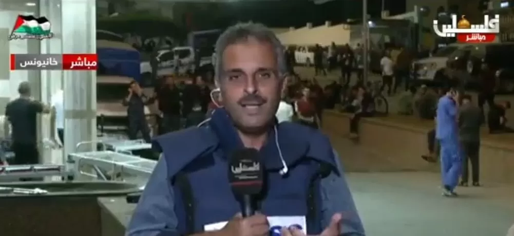 مراسل تلفزيون فلسطين الشهيد محمد أبو حطب