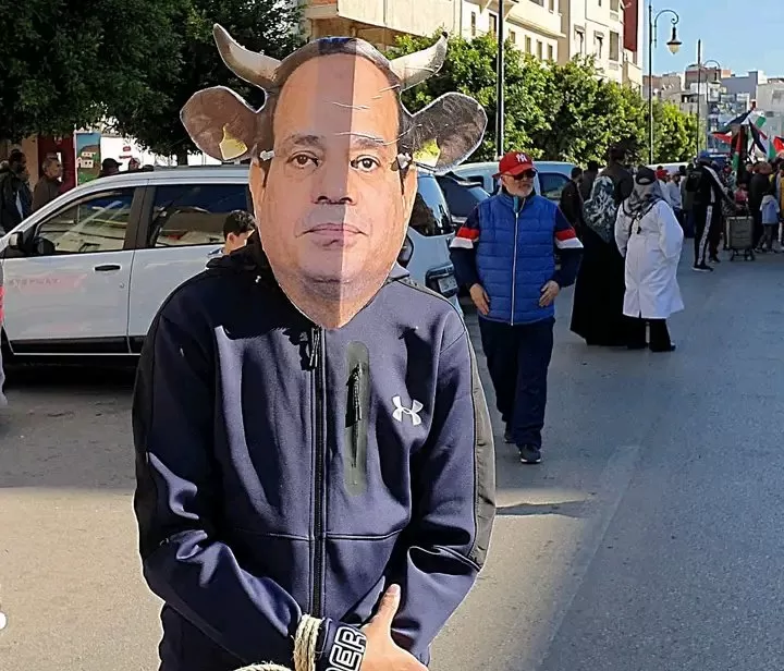 مظاهرة طنجة