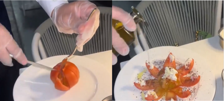 مطعم في دبي يقدم أغلى حبة طماطم في العالم