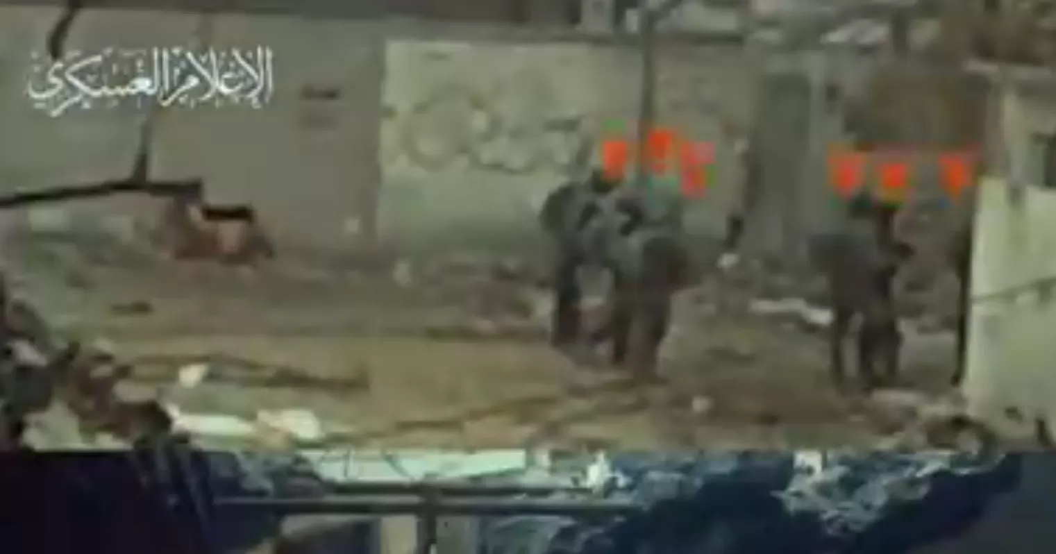 كتائب القسام تنشر فيديو جديد يوثق الإجهاز على مجموعة إسرائيلية كاملة داخل نفق