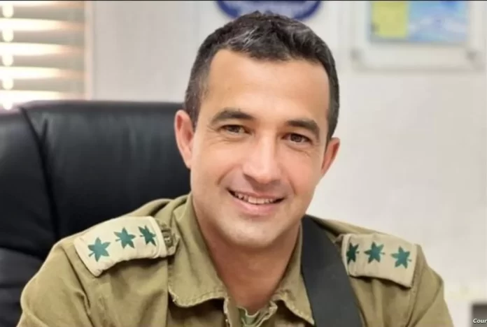 قائد اللواء الجنوبي لفرقة غزة العقيد عساف حمامي