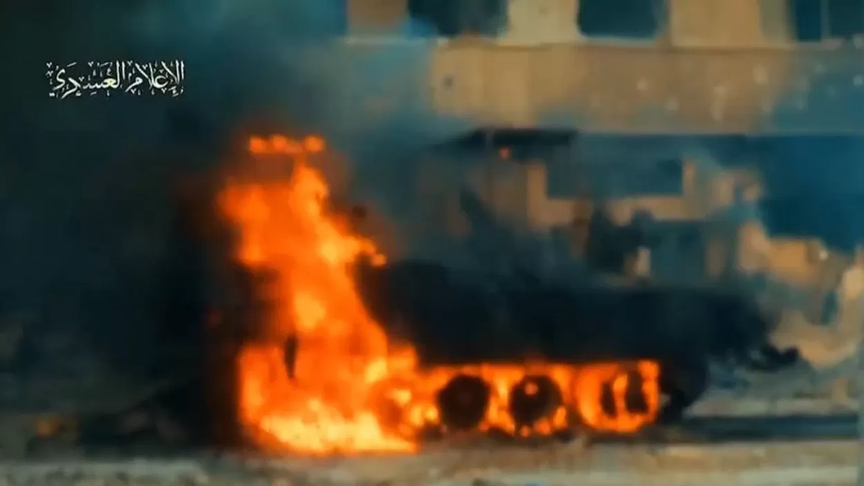 تدمير الدبابات الاسرائيلية في غزة