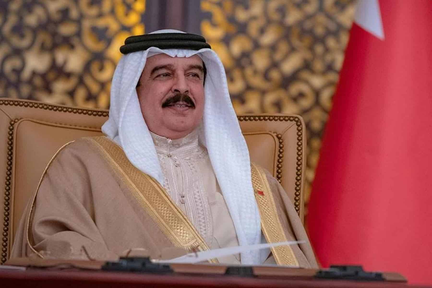 ملك دولة البحرين حمد بن عيسى آل سلمان