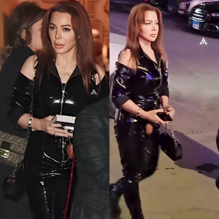 سوزان نجم الدين في عزاء شقيق الفنان المصري احمد حلمي 