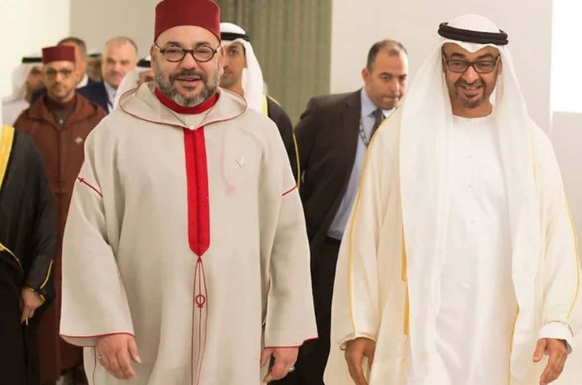 محمد بن زايد ومحمد السادس