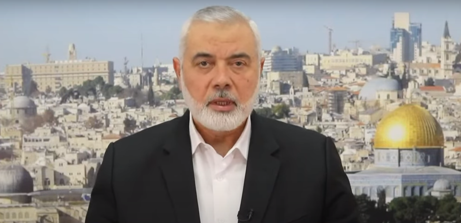 كلمة لرئيس المكتب السياسي لحركة حماس إسماعيل هنية مؤكدا أنه لا صفقات تبادل مع الاحتلال دون فرض شروطها