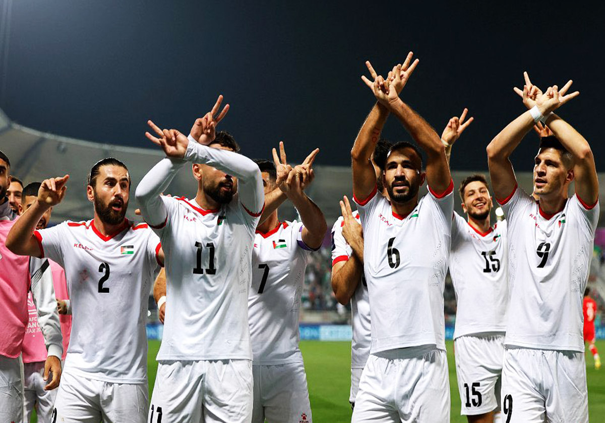 تأهل المنتخب الفدائي الفلسطيني لدورال16 كأس آسيا 2023
