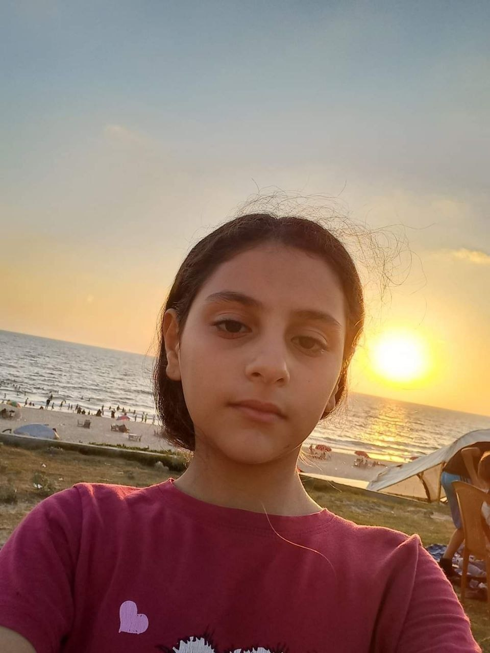 الطفلة الفلسطينية ديما المدني