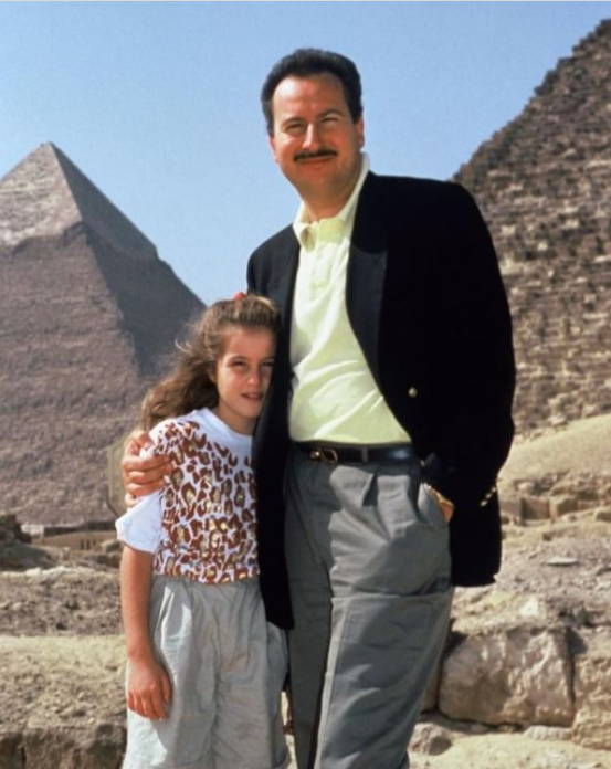 الملك فؤاد والأميرة فوزية في عام 1991