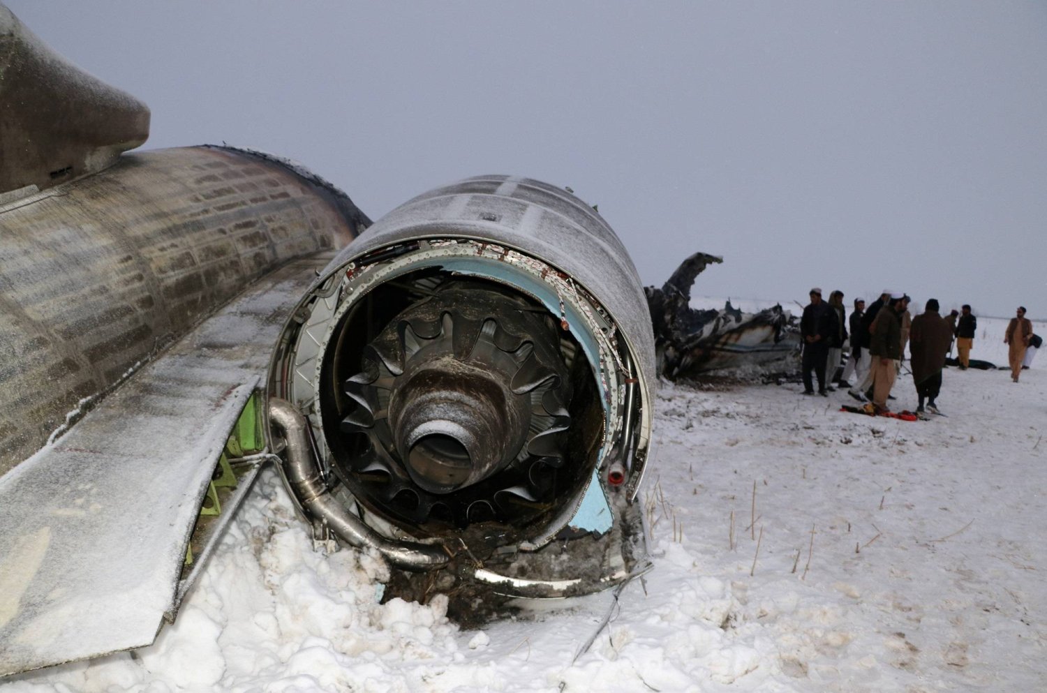 تحطم طائرة ركاب شمال شرقي أفغانستان