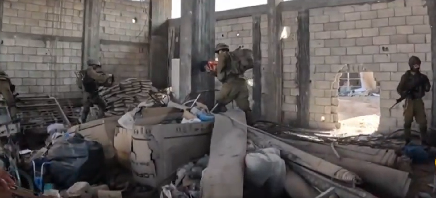 عملية المغازي لحظات ما قبل "النهاية" من كاميرا جندي إسرائيلي قتيل