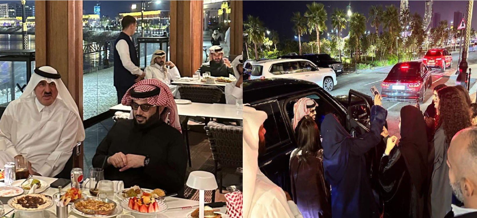 تواجد تركي آل الشيخ في قطر أكد قطريون على عدم ترحيبهم بقدومه إلى بلادهم بعد شتمه الدوحة