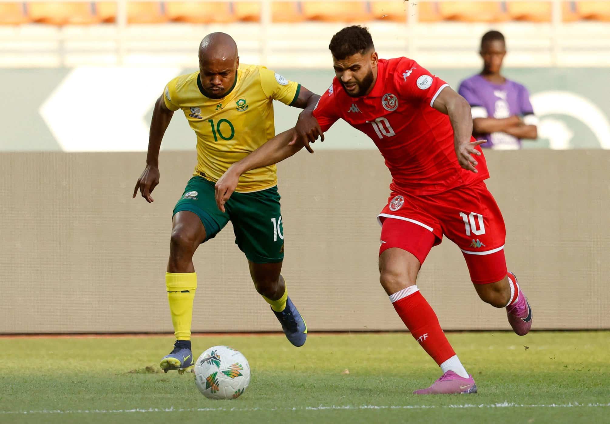 مباراة تونس ضد جنوب أفريقيا